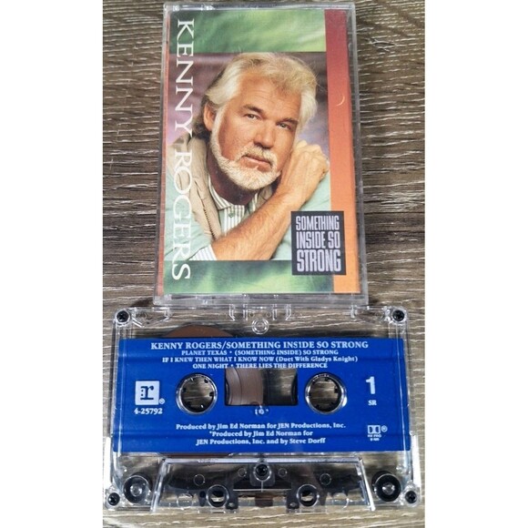 Kenny Rogers Something Inside So Strong 1989 Reprise Records Cassette Tape - Picture 1 of 3